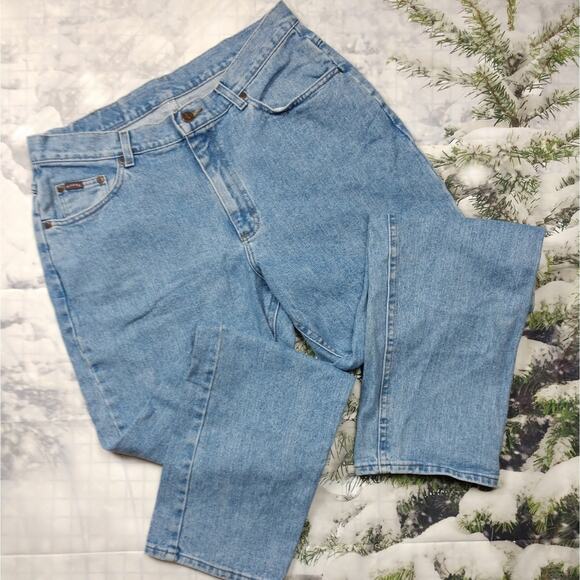 Riders by Lee Denim - Vintage Women's Jeans Tapered High Waisted Denim Riders by Lee size 16